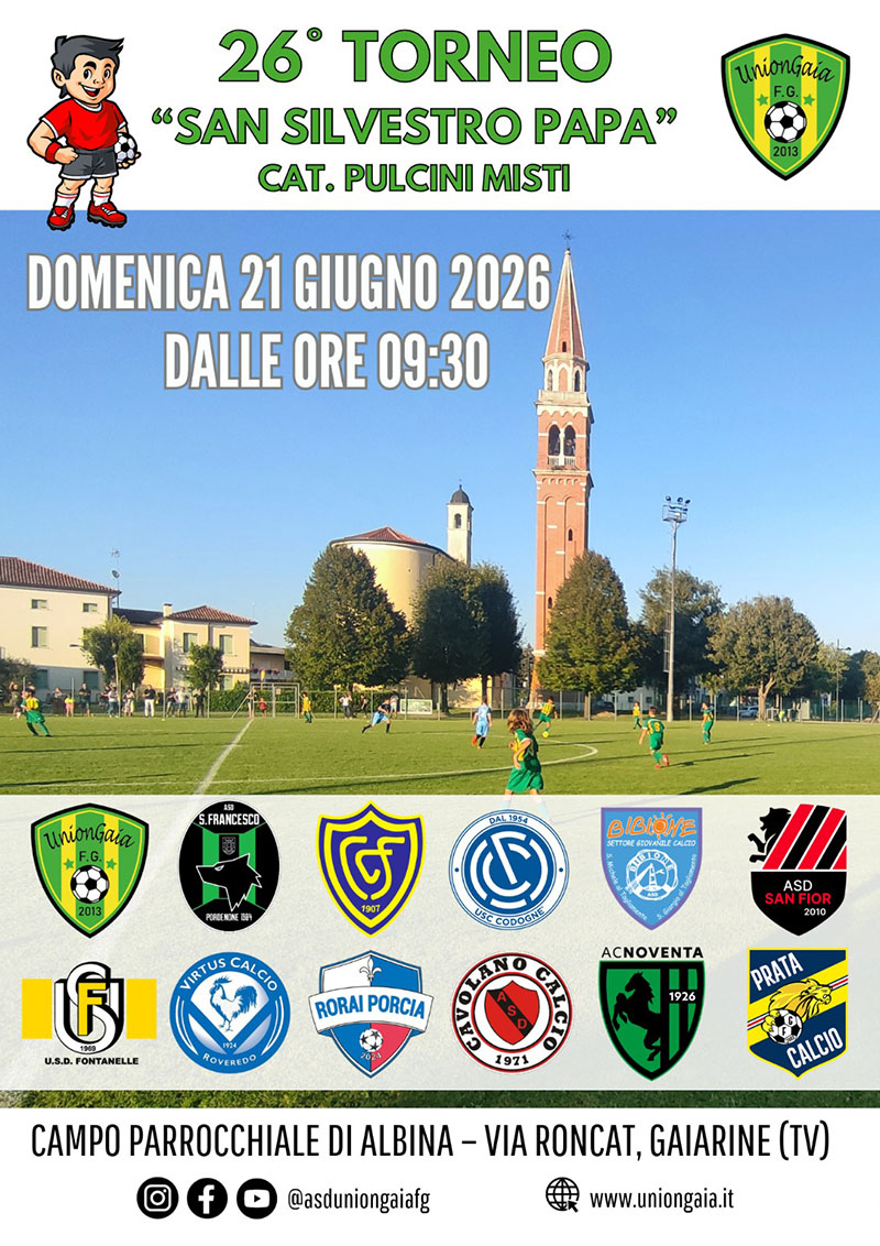 Torneo Albina 2026 locandinaweb